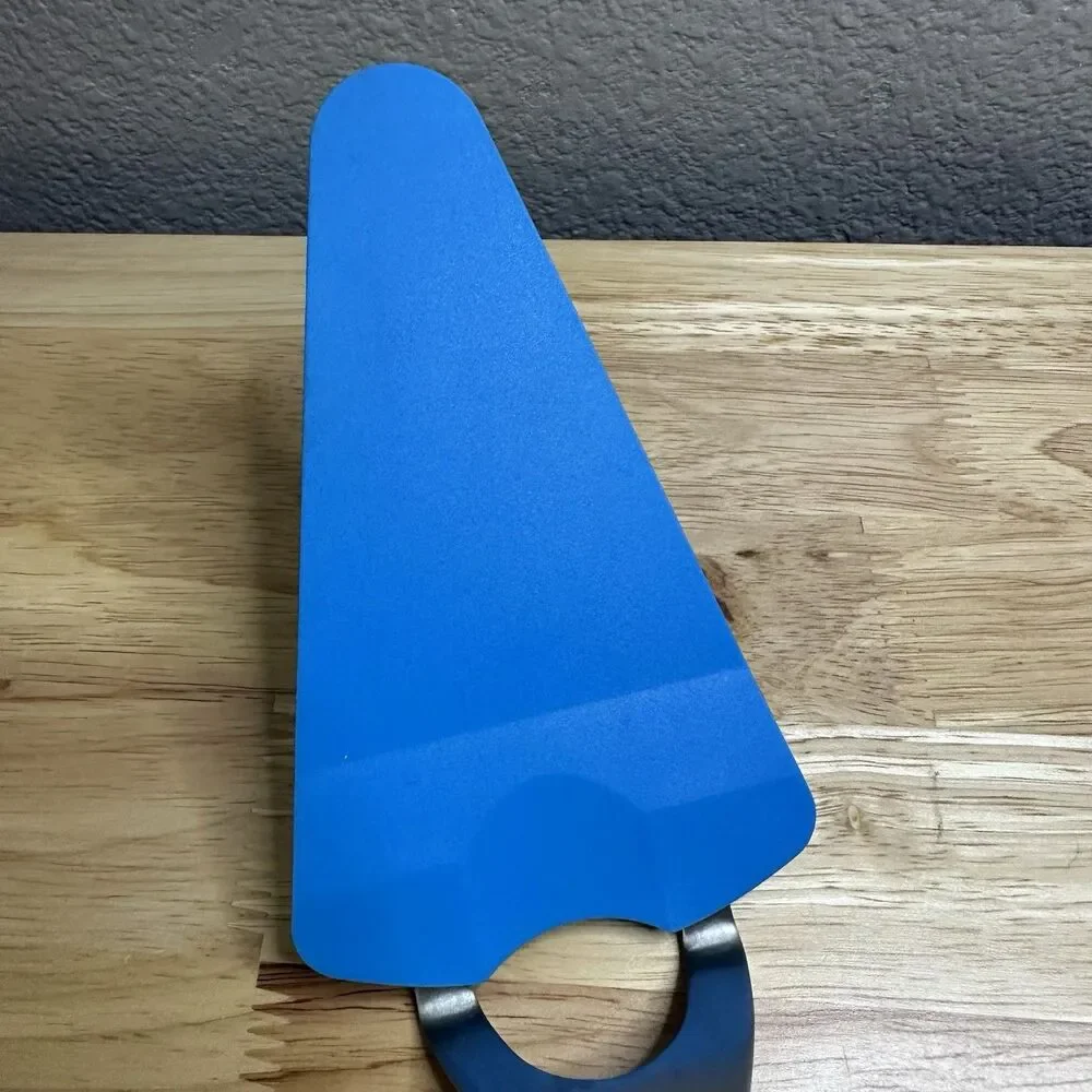 Blue Cuisinart Nylon Flexible Triple Turner With Stainless Steel Handle ￼